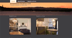 Desktop Screenshot of aixlesbains-location.com